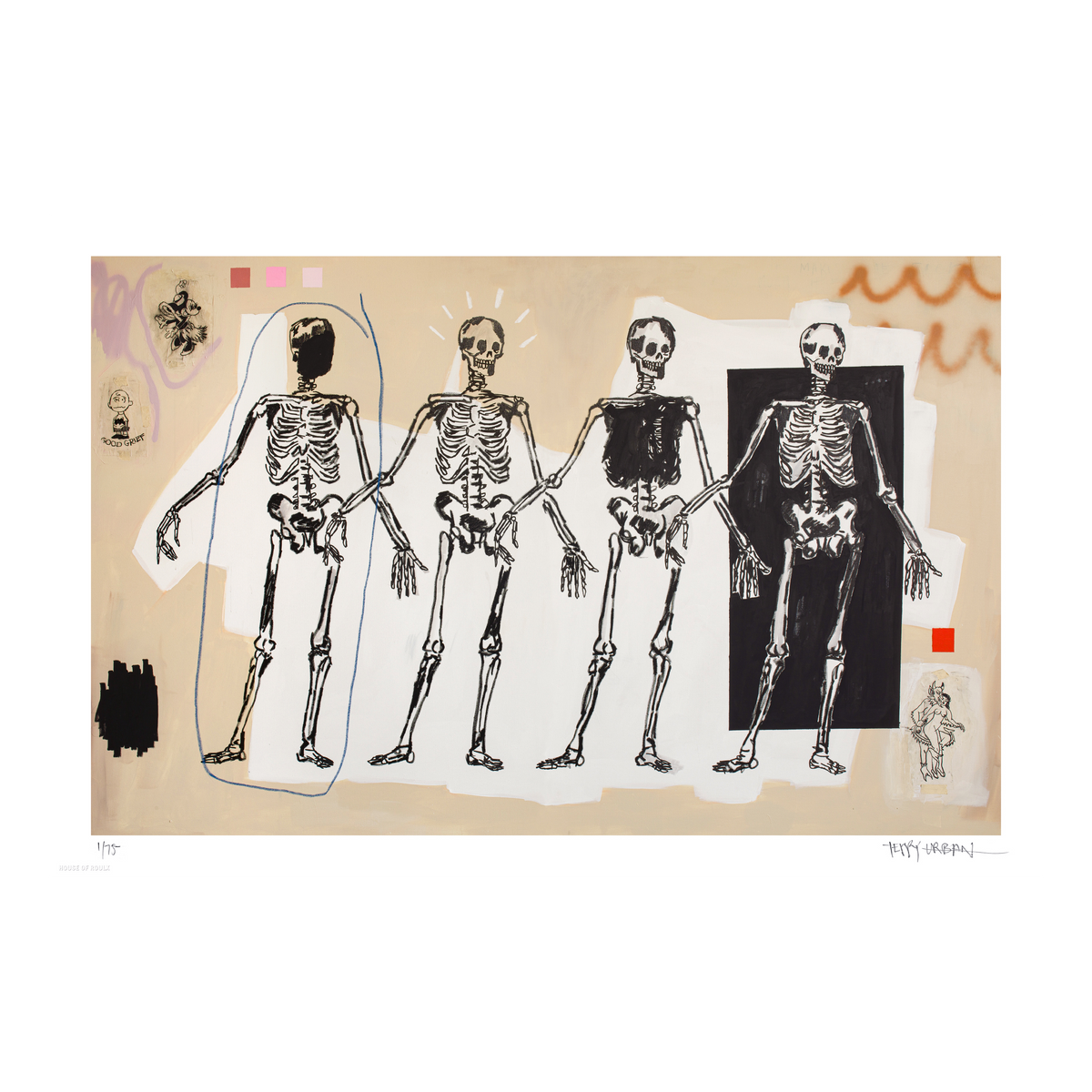 Terry Urban &quot;Dancing on My Grave&quot; - Archival Print, Limited Edition of 75 - 16 x 24&quot;