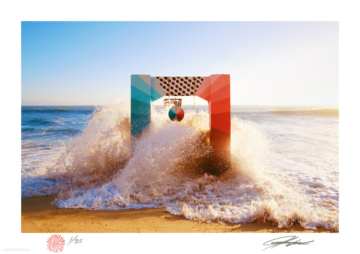 Jeremiah Kille &quot;North Coast Pier Project III&quot; - Archival Print, Limited Edition of 35 - 12 x 17&quot;