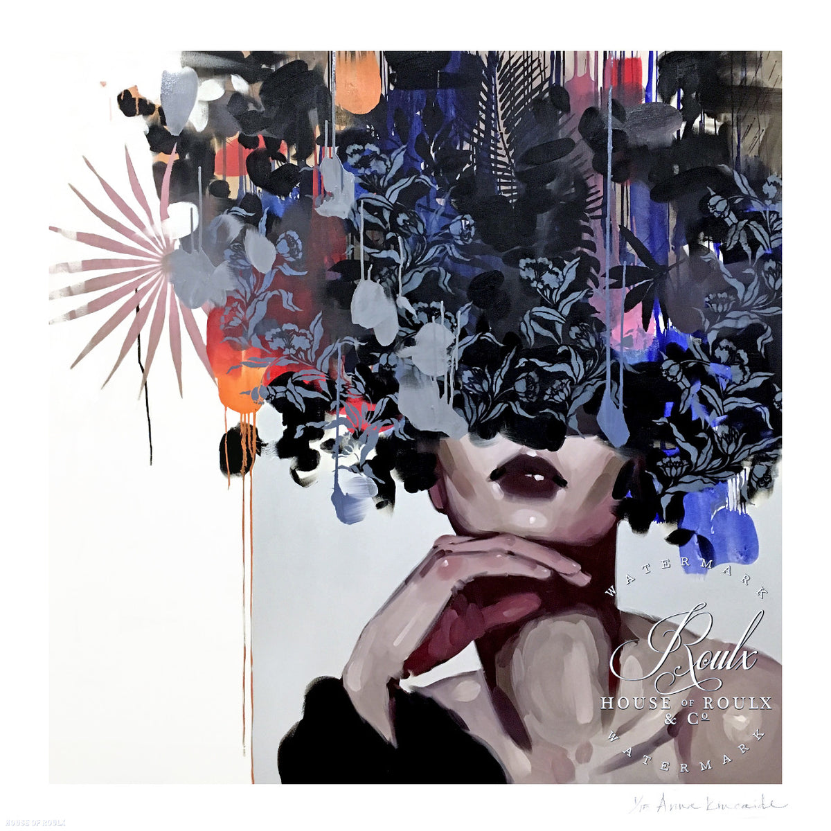 Anna Kincaide &quot;Slip Inside My Daydream&quot; - Limited Edition, Archival Print - 18 x 18&quot;