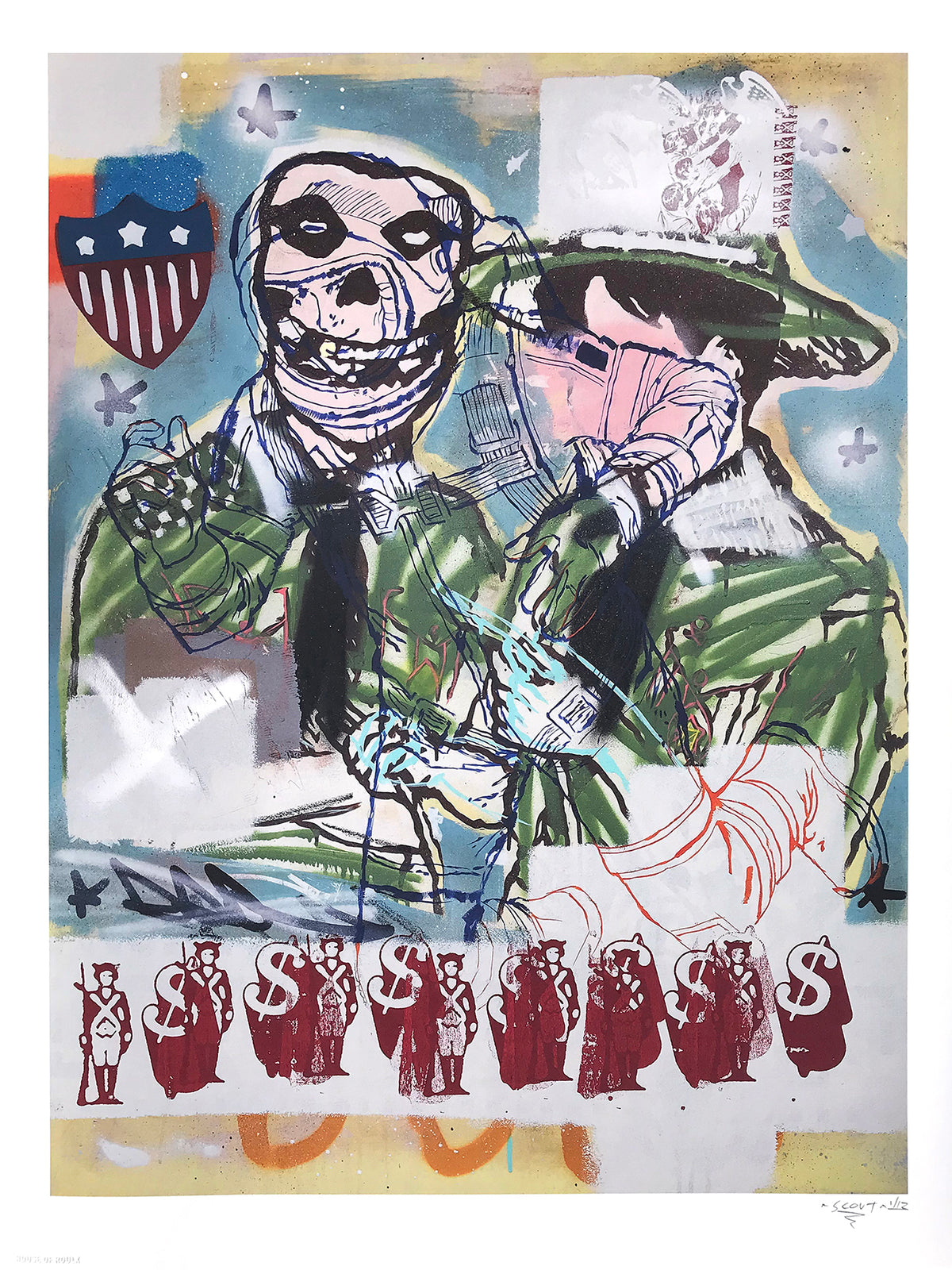 Scout &quot;And You Will Know Us By The Trail Of Dead&quot; - Archival Print, Limited Edition of 12 - 18 x 24&quot;