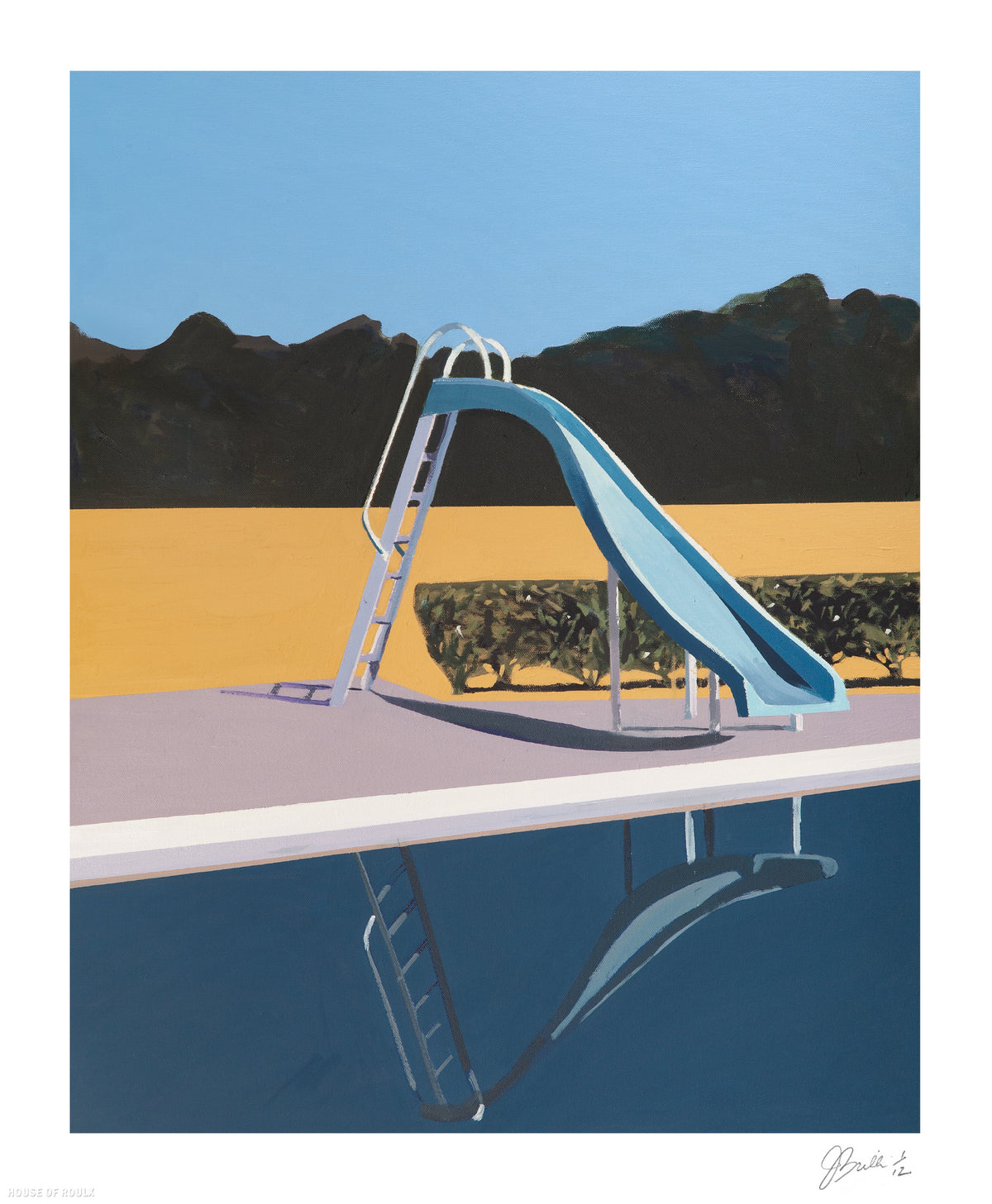 Jessica Brilli &quot;Descent&quot; - Archival Print, Limited Edition of 12 - 14 x 17&quot;