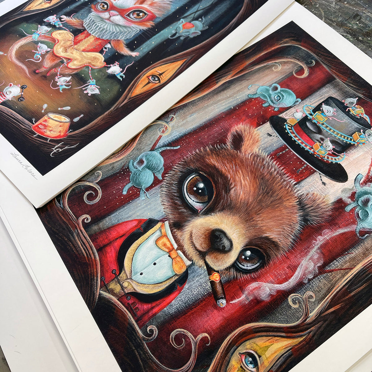 Laura Colors &quot;It&#39;s Showtime&quot; - Archival Print, Limited Edition of 20 - 14 x 17&quot;