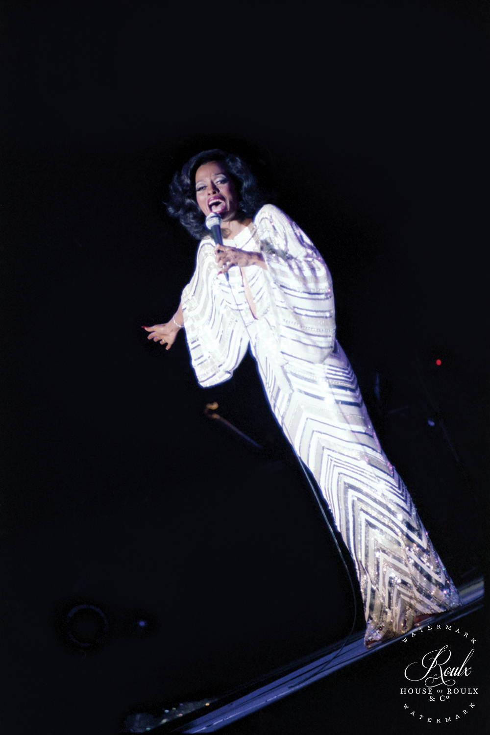 Diana Ross (by Peter Warrack) - Limited Edition, Archival Print