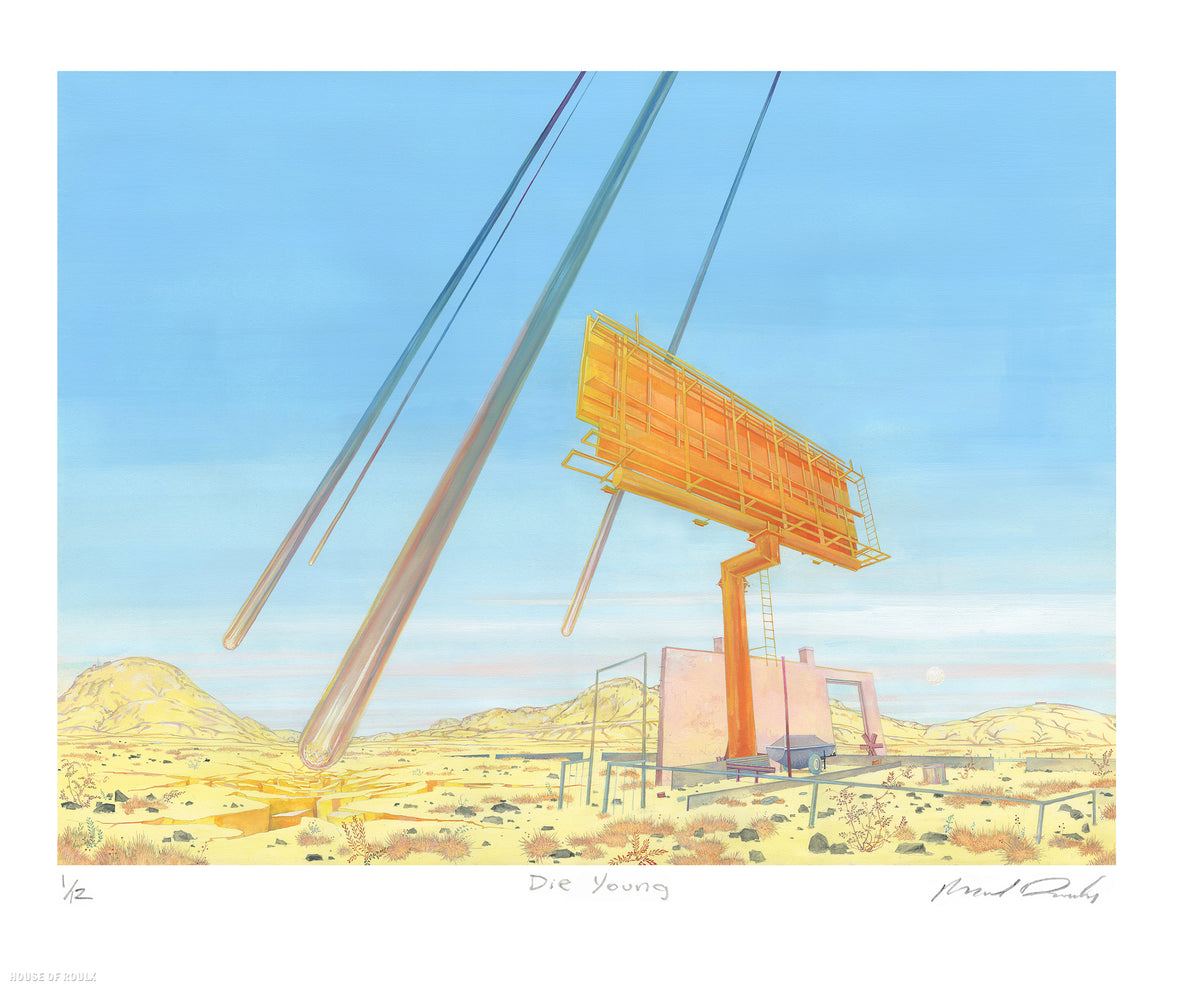Michael Dandley &quot;Die Young&quot; - Archival Print, Limited Edition of 12 - 14 x 17&quot;