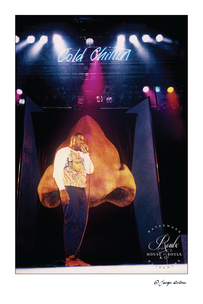 Biz Markie, Apollo Theater, 1988 (by George DuBose) - Limited Edition, Archival Print