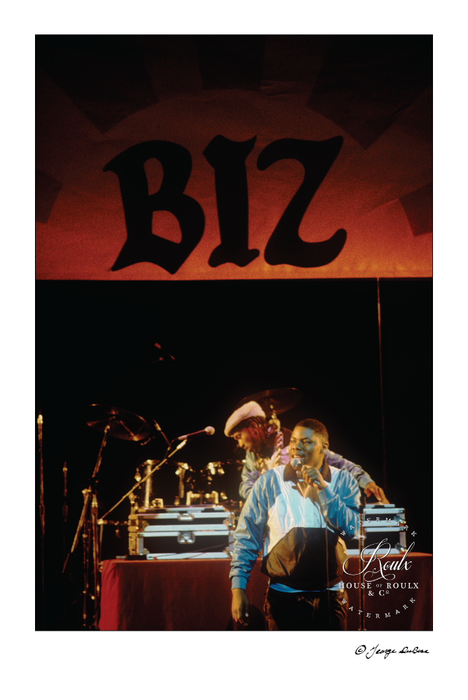 Biz Markie, Apollo Theater, 1988 (by George DuBose) - Limited Edition, Archival Print