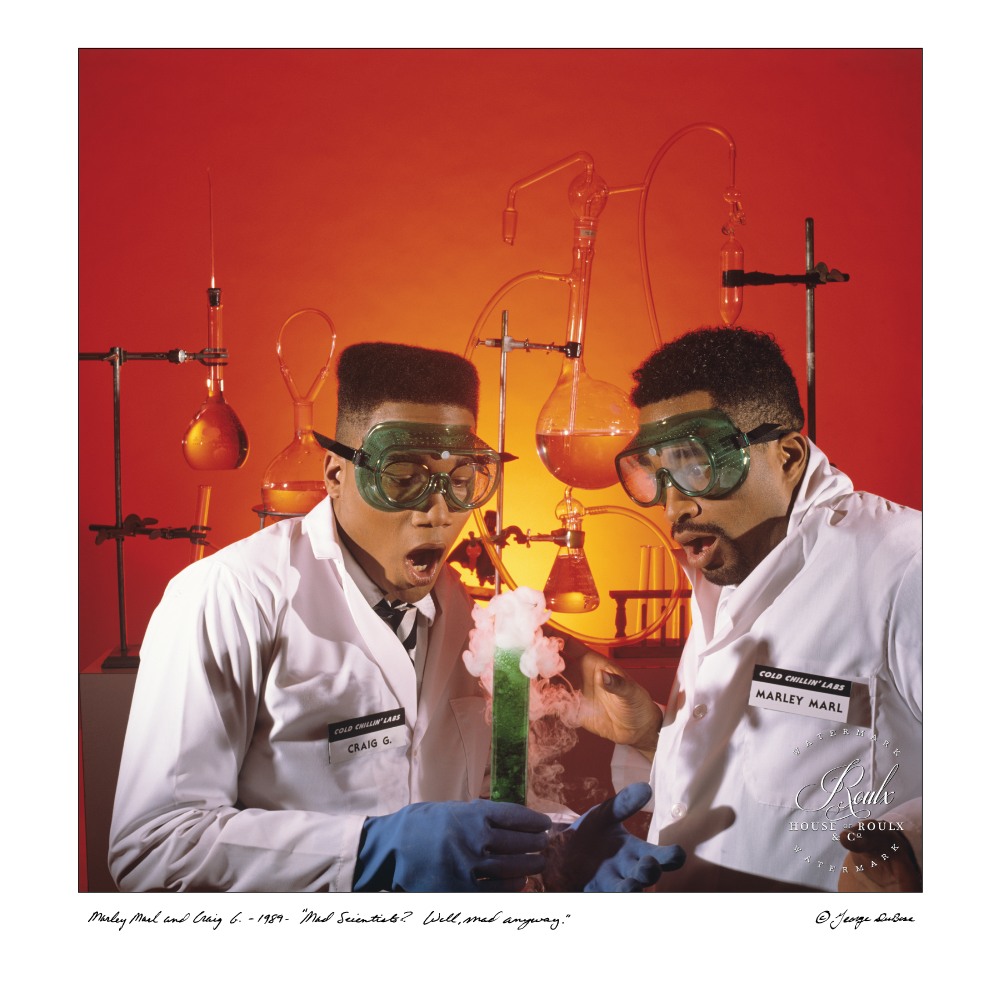Marley Marl &amp; Craig G. (by George DuBose) - Limited Edition, Archival Print