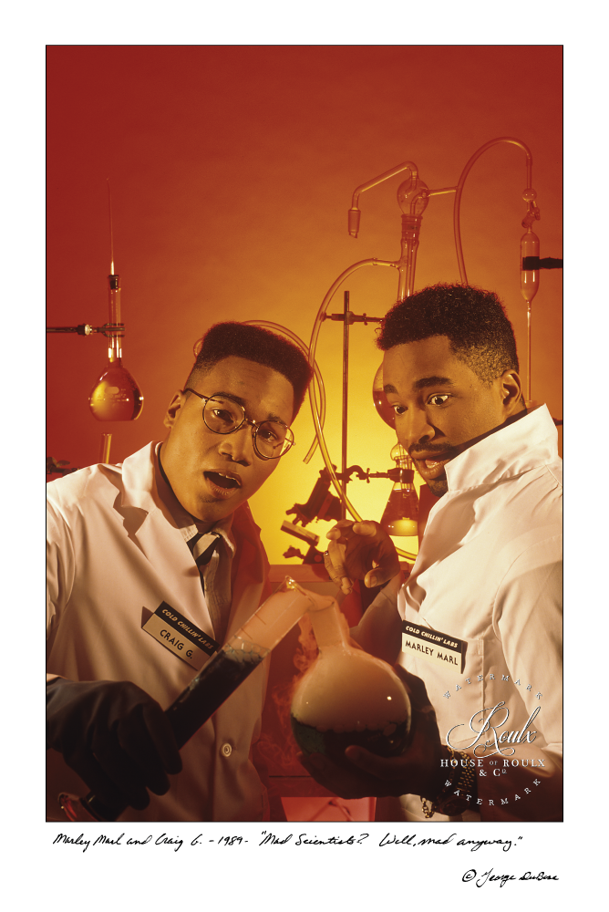 Marley Marl &amp; Craig G. (by George DuBose) - Limited Edition, Archival Print