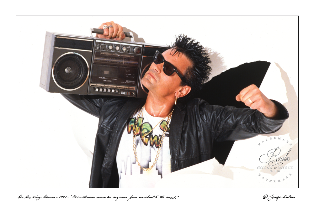 Dee Dee King of the Ramones (by George DuBose) - Limited Edition, Archival Print