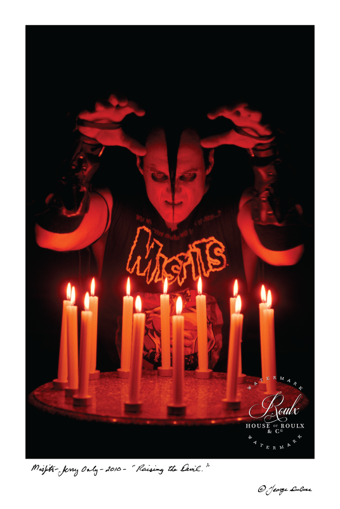 Jerry Only of the Misfits (by George DuBose) - Limited Edition, Archival Print