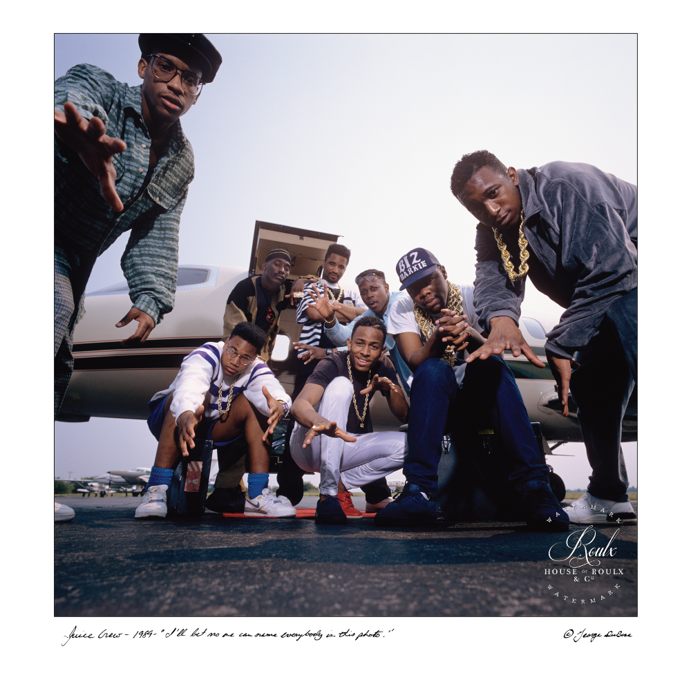 Marley Marl &amp; The Juice Crew (by George DuBose) - Limited Edition, Archival Print