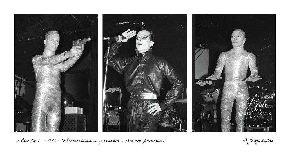 Klaus Nomi (by George DuBose) - Limited Edition, Archival Print