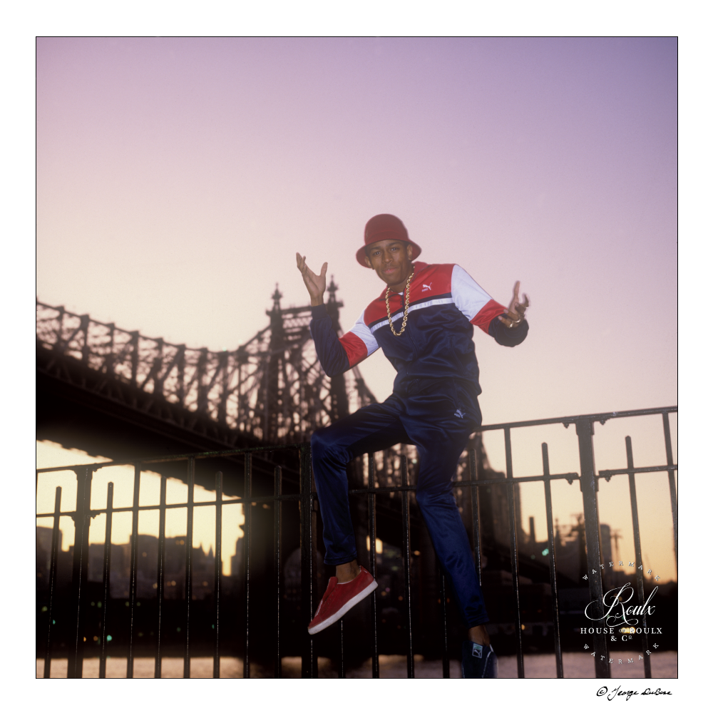 MC Shan (by George DuBose) - Limited Edition, Archival Print