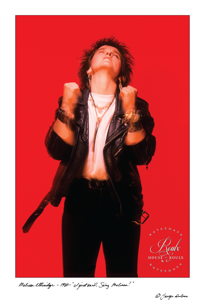 Melissa Etheridge (by George DuBose) - Limited Edition, Archival Print