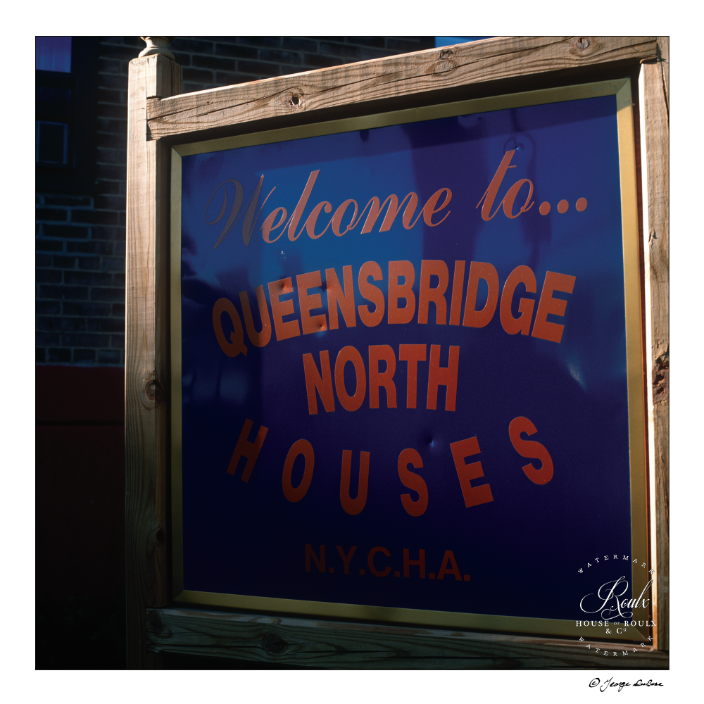 Queensbridge Projects (by George DuBose) - Limited Edition, Archival Print