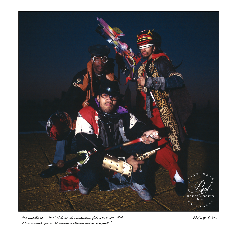 Rammellzee (by George DuBose) - Limited Edition, Archival Print