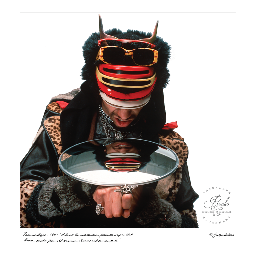 Rammellzee (by George DuBose) - Limited Edition, Archival Print