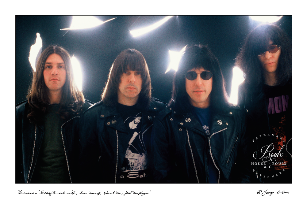 Ramones (by George DuBose) - Limited Edition, Archival Print