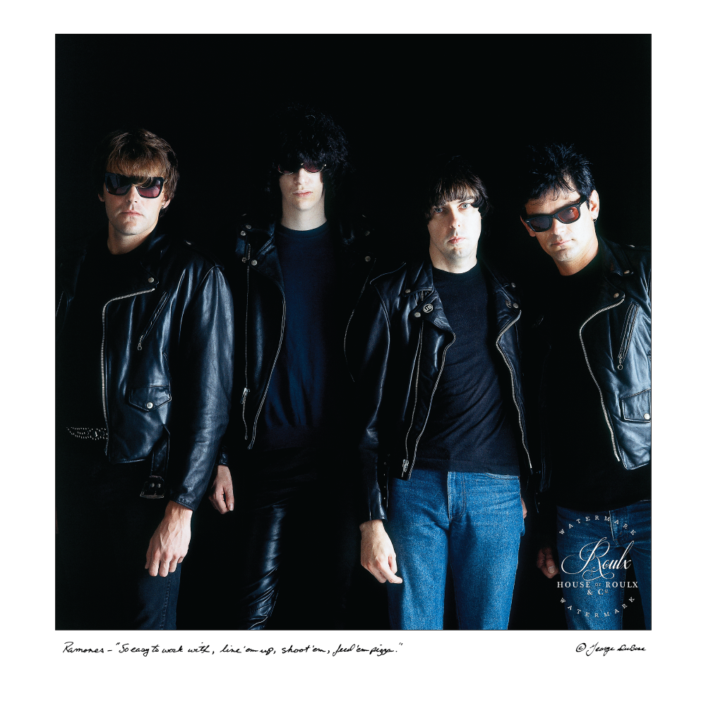 Ramones (by George DuBose) - Limited Edition, Archival Print