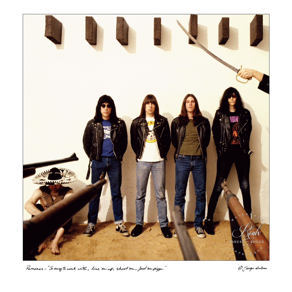 Ramones (by George DuBose) - Limited Edition, Archival Print