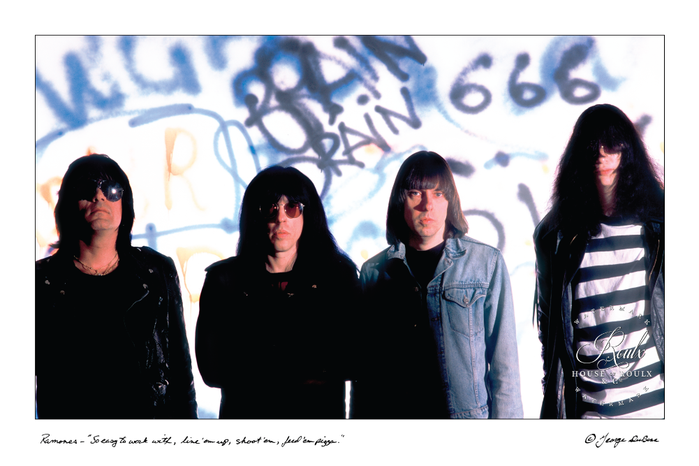 Ramones (by George DuBose) - Limited Edition, Archival Print