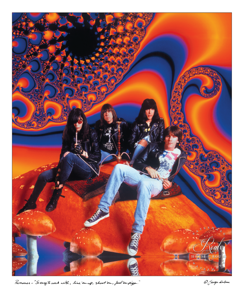 Ramones (by George DuBose) - Limited Edition, Archival Print