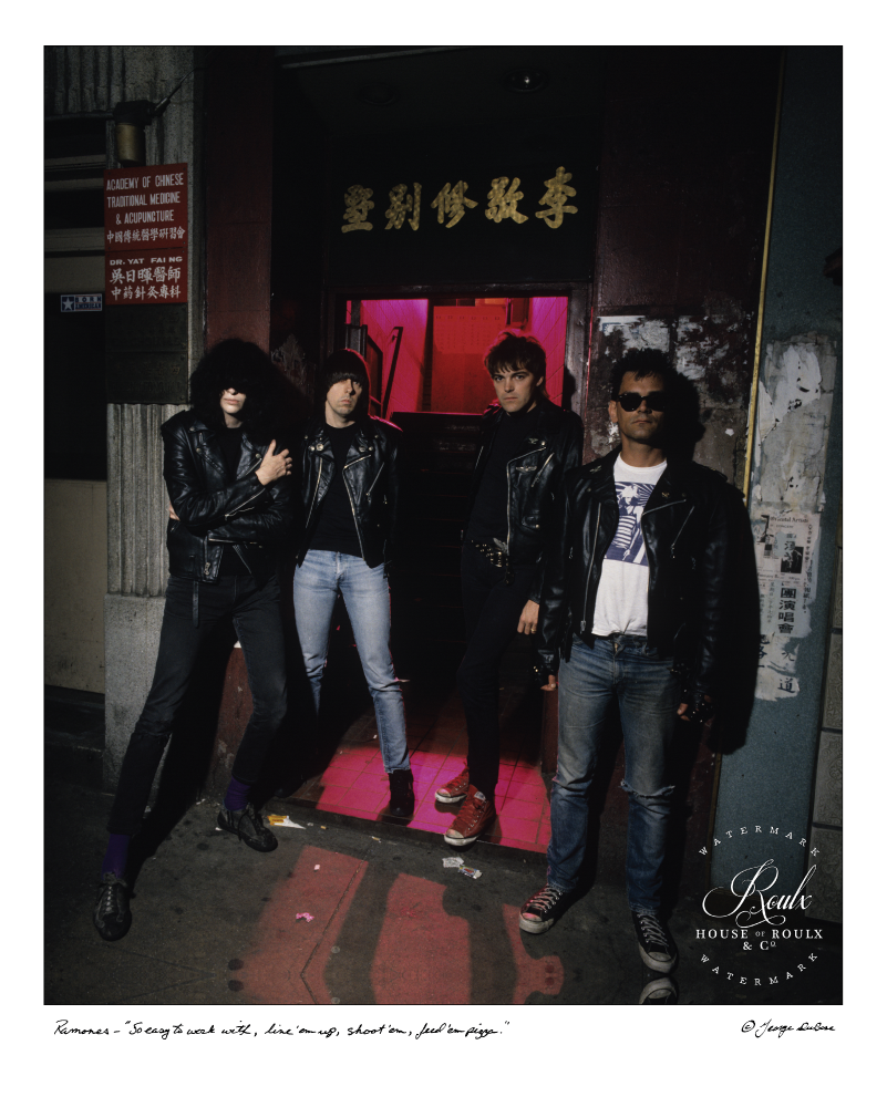 Ramones (by George DuBose) - Limited Edition, Archival Print