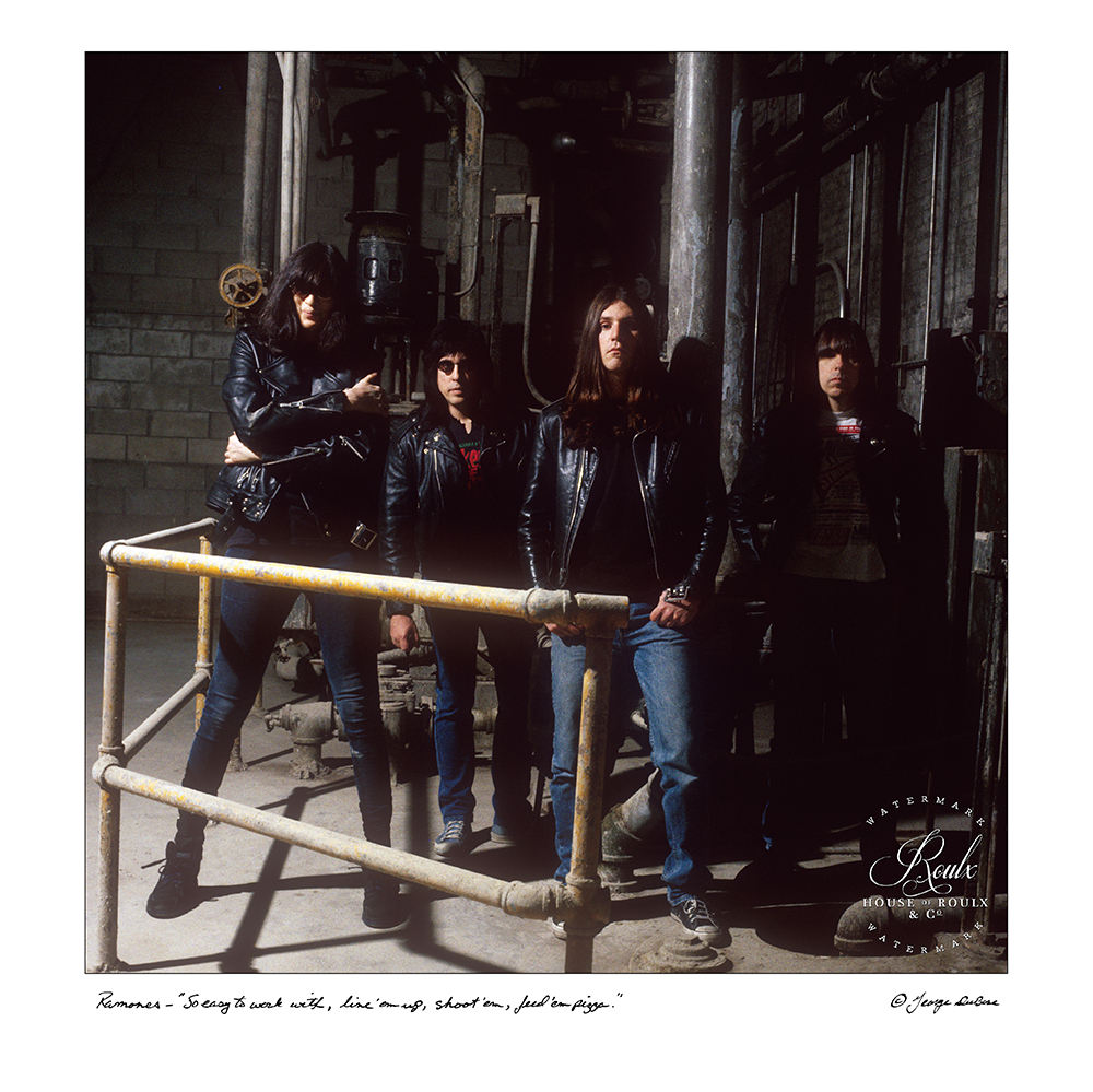 Ramones (by George DuBose) - Limited Edition, Archival Print