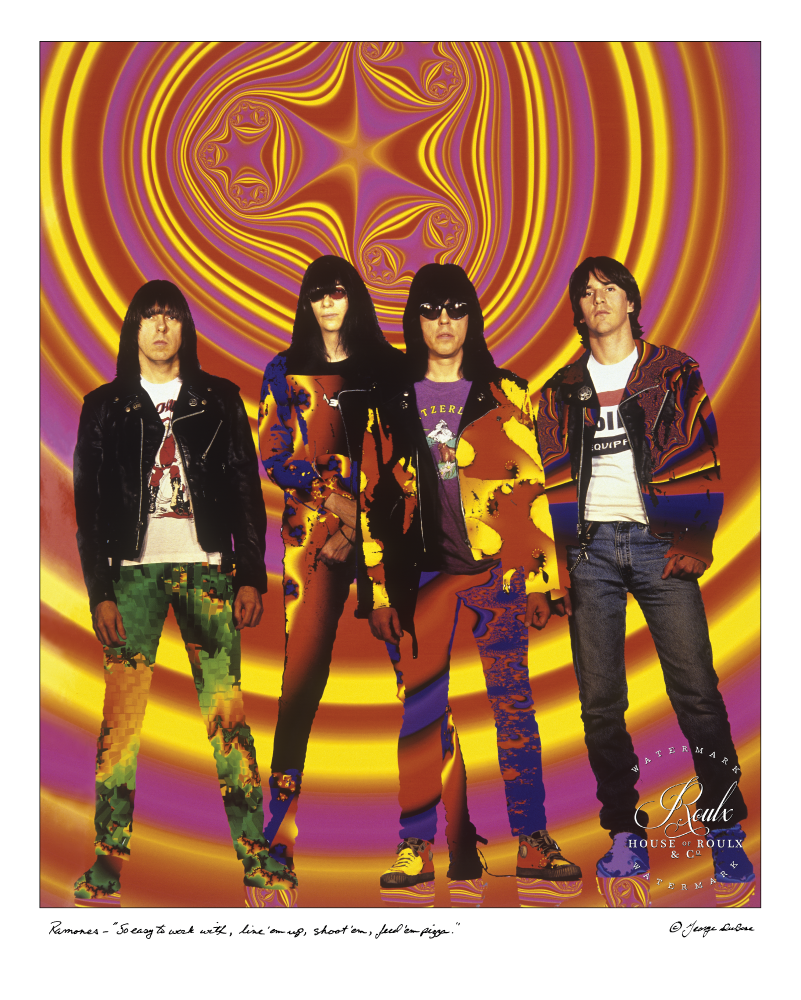 Ramones (by George DuBose) - Limited Edition, Archival Print