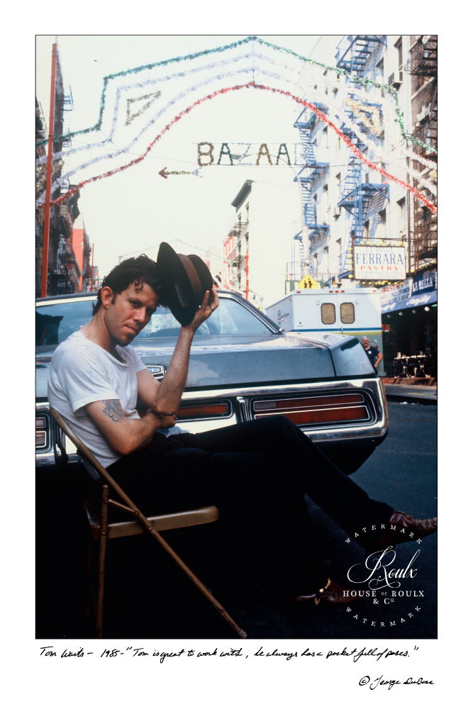 Tom Waits (by George DuBose) - Limited Edition, Archival Print