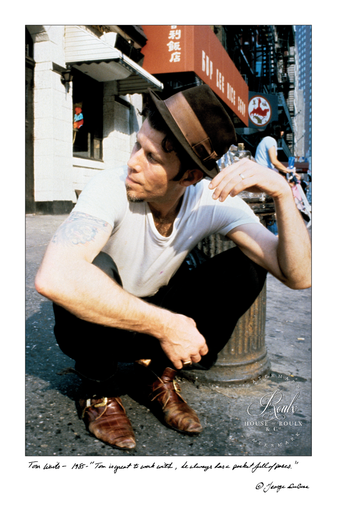 Tom Waits (by George DuBose) - Fine Art Print - House of Roulx