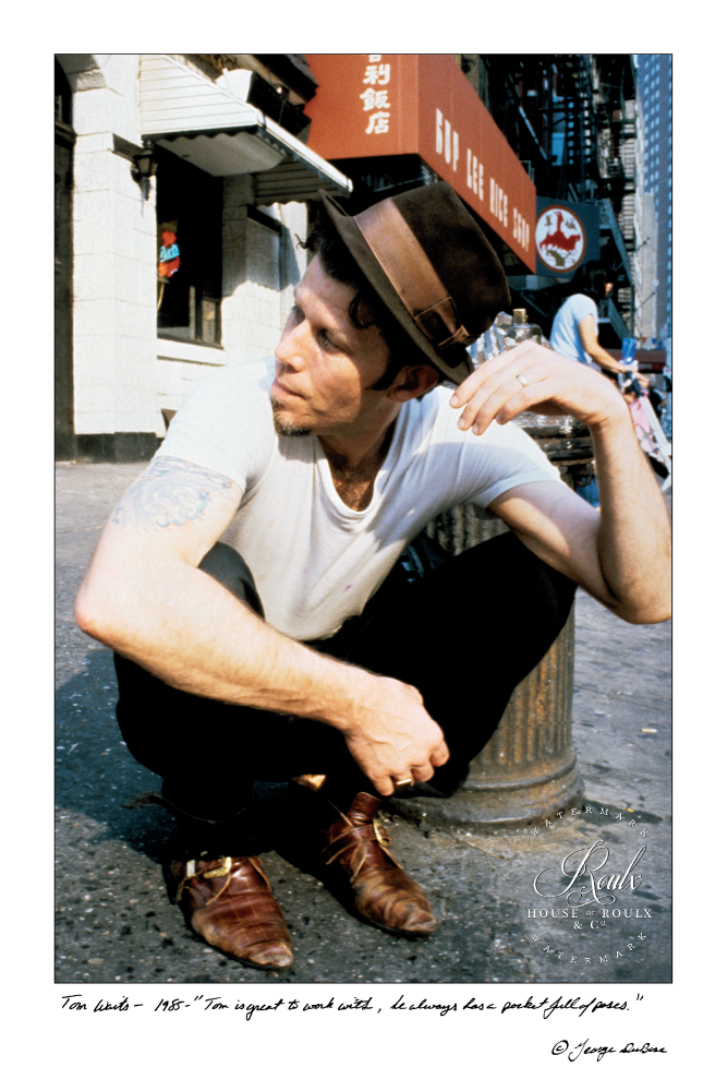 Tom Waits (by George DuBose) - Limited Edition, Archival Print