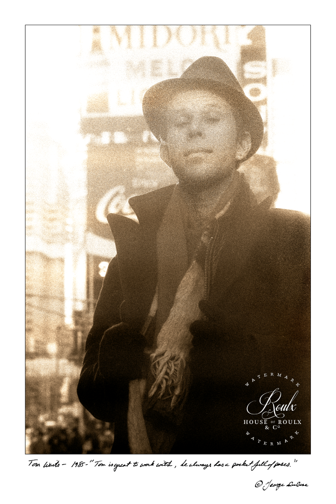 Tom Waits (by George DuBose) - Limited Edition, Archival Print