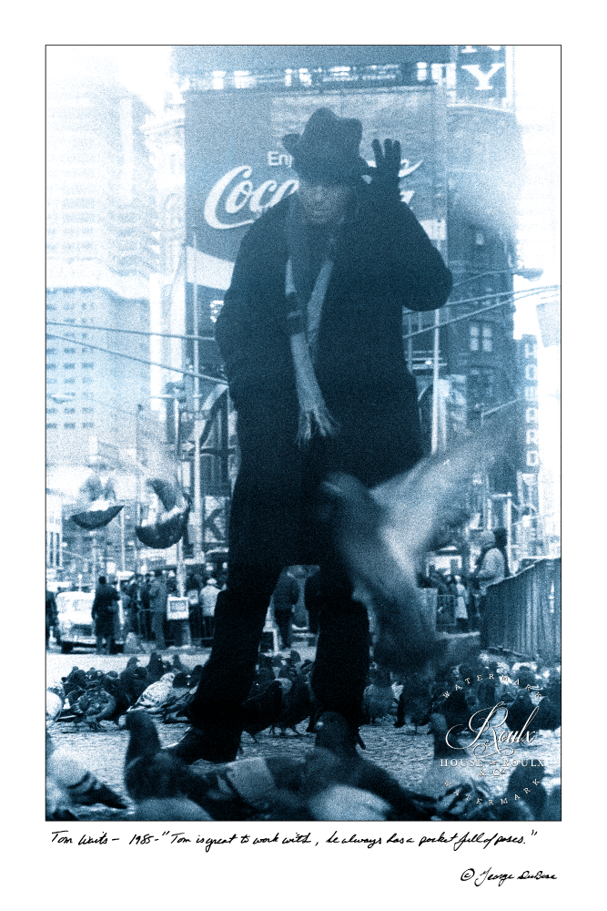 Tom Waits (by George DuBose) - Limited Edition, Archival Print