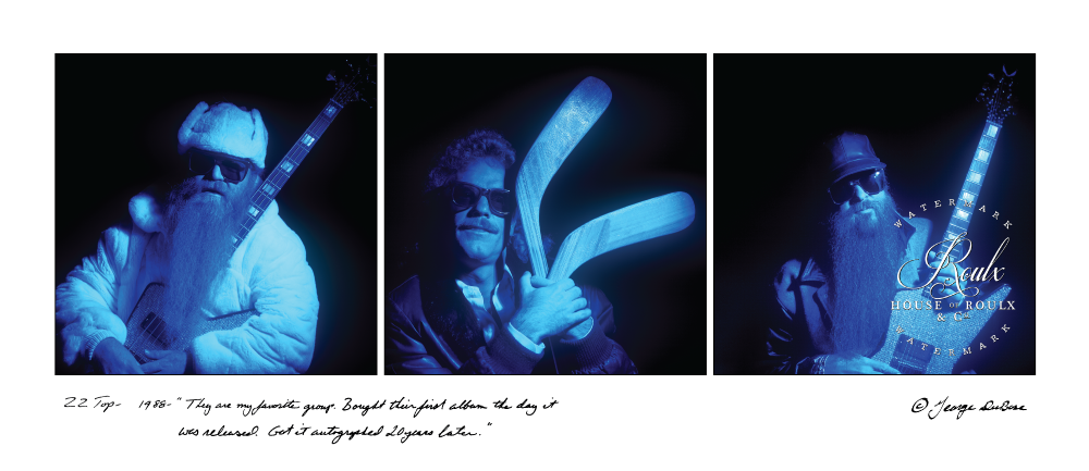 ZZ Top (by George DuBose) - Limited Edition, Archival Print