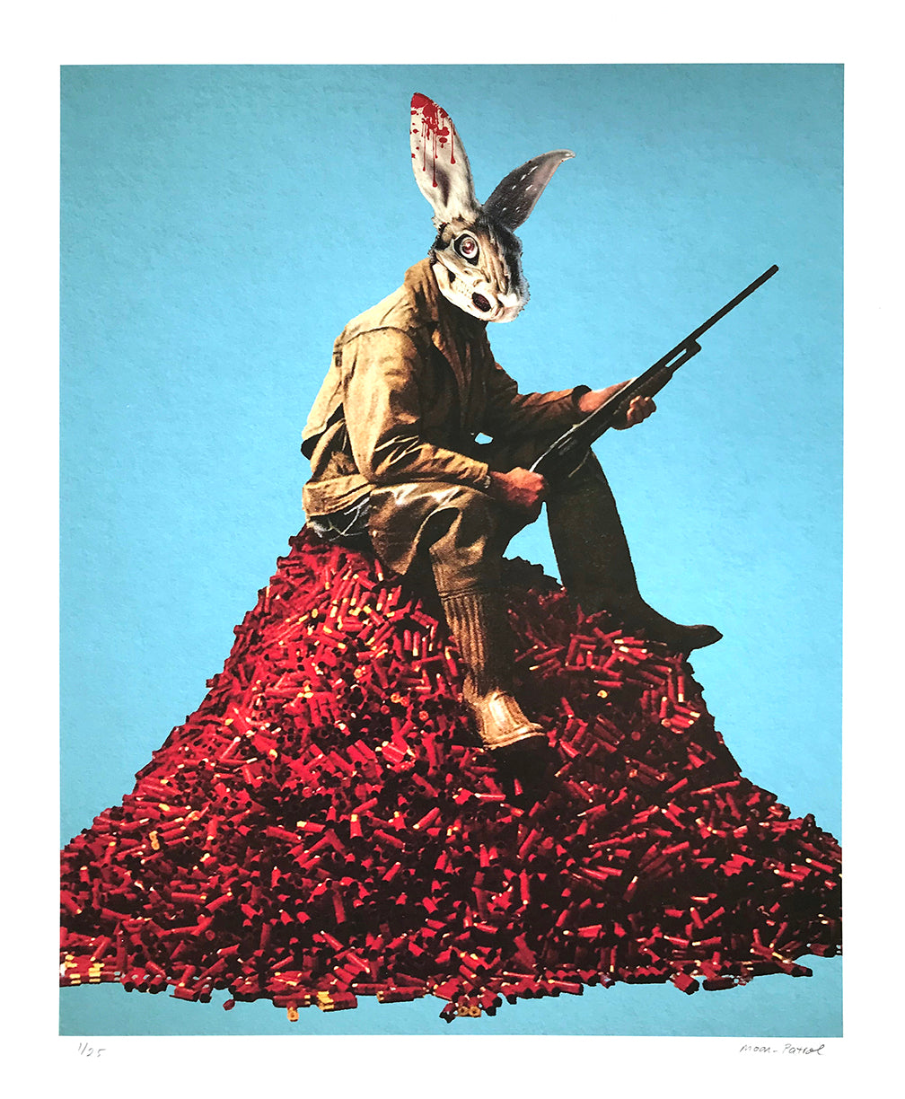 Moon Patrol &quot;Duck Season&quot; - Archival Print, Limited Edition of 25 - 14 x 17&quot;