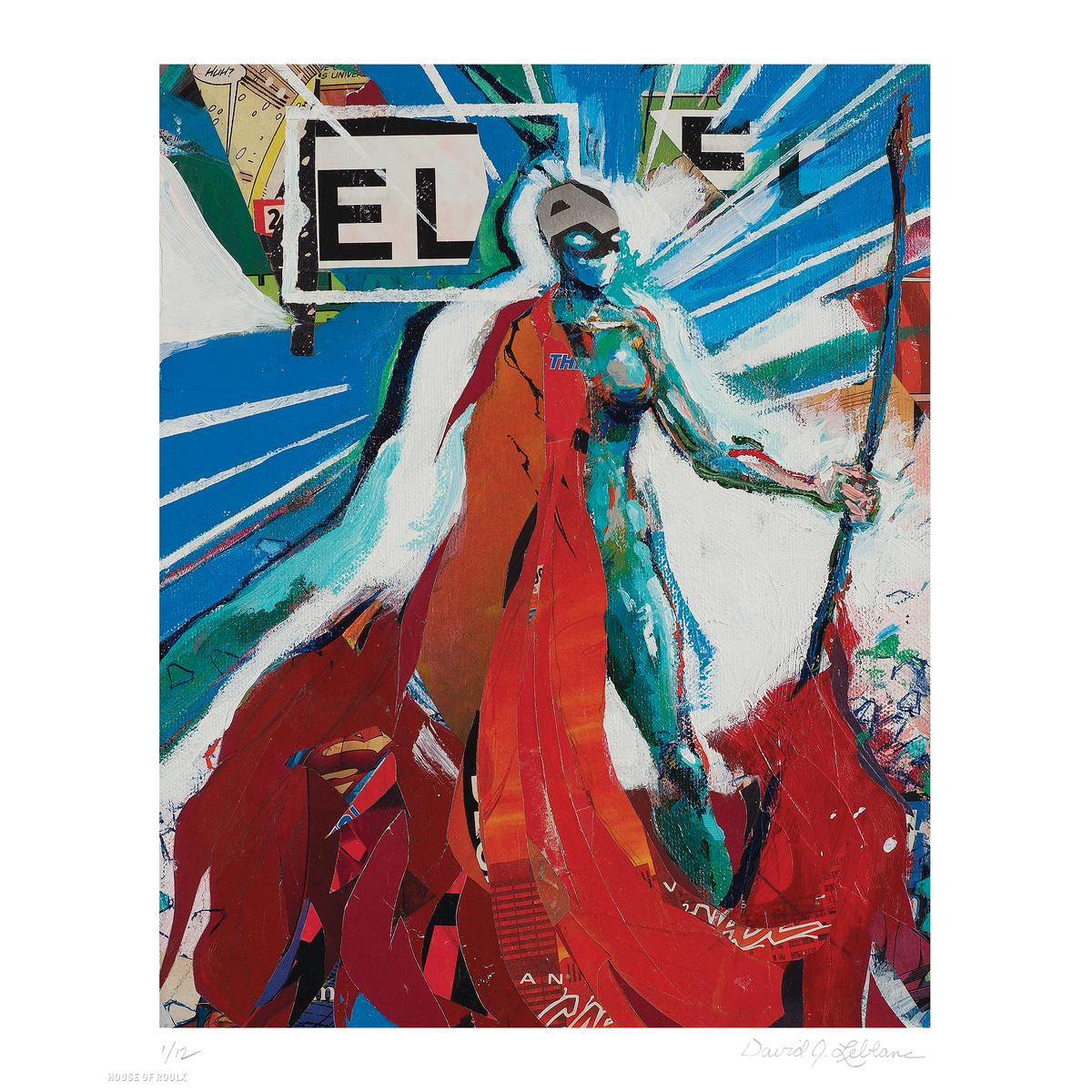 David J. Leblanc &quot;EL&quot; - Archival Print, Limited Edition of 12 - 14 x 17&quot;