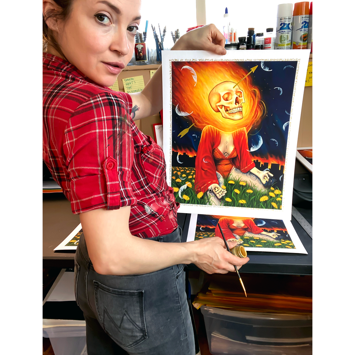 Alexis Price &quot;Awakening&quot; - Hand-Embellished Edition of 3 - 14 x 17&quot;