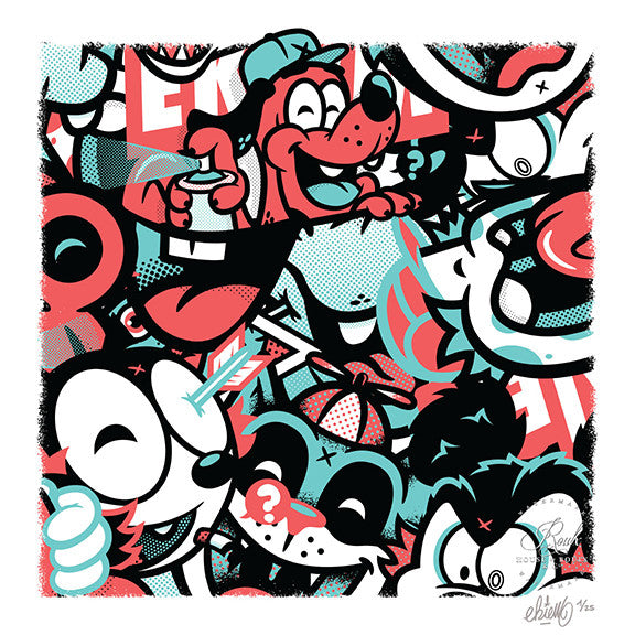 Ekiem &quot;C&#39;est la Jungle&quot; - Limited Edition, Archival Print