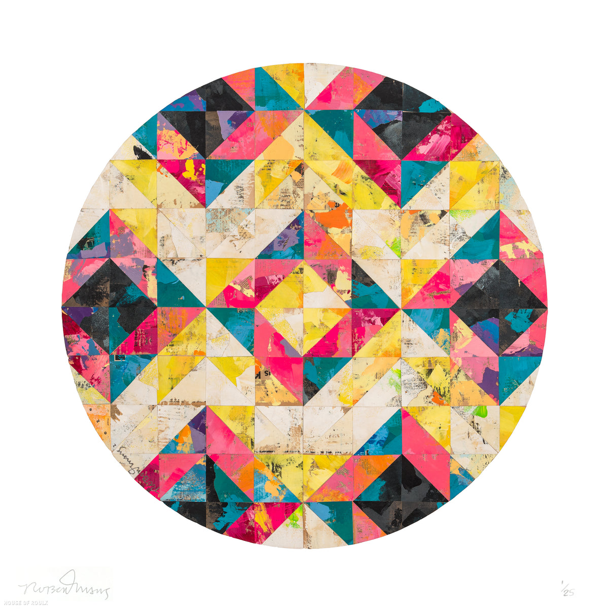 Robert Mars &quot;Elastic Days&quot; - Archival Print, Edition of 25 - 24 x 24&quot;