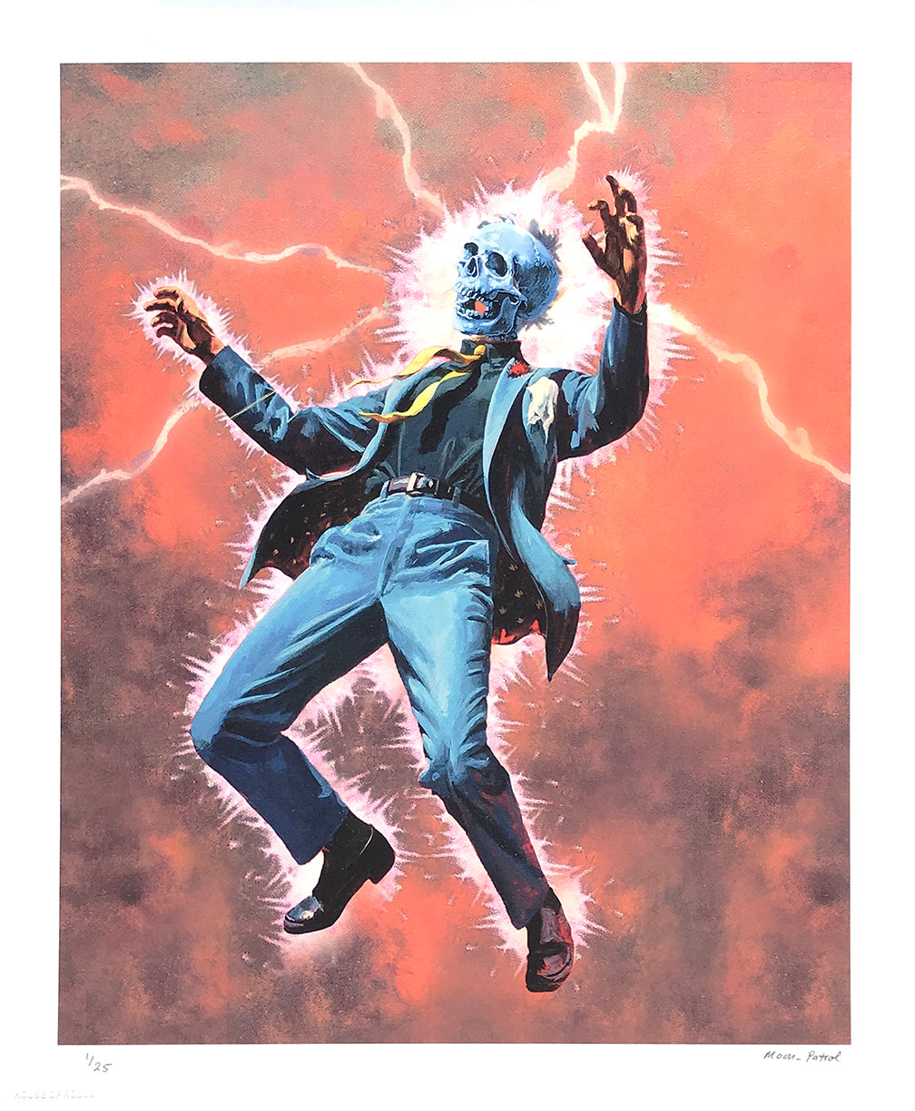 Moon Patrol &quot;Electric&quot; - Archival Print, Limited Edition of 25 - 14 x 17&quot;