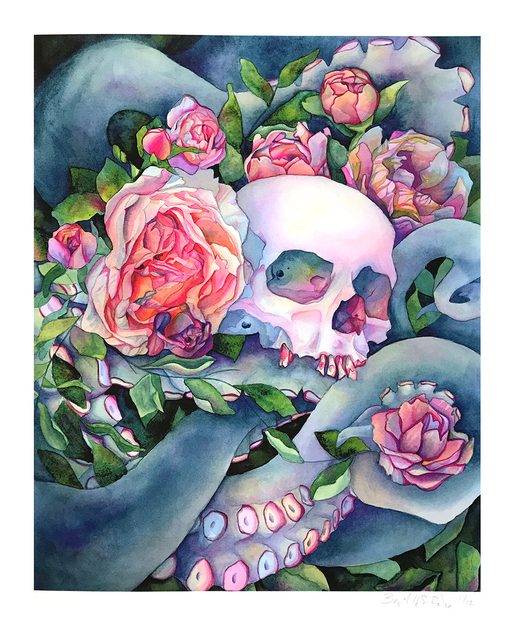 Emerald Barkley &quot;A Tender Act of Rebellion&quot; - Archival Print, Limited Edition of 12 - 14 x 17&quot;