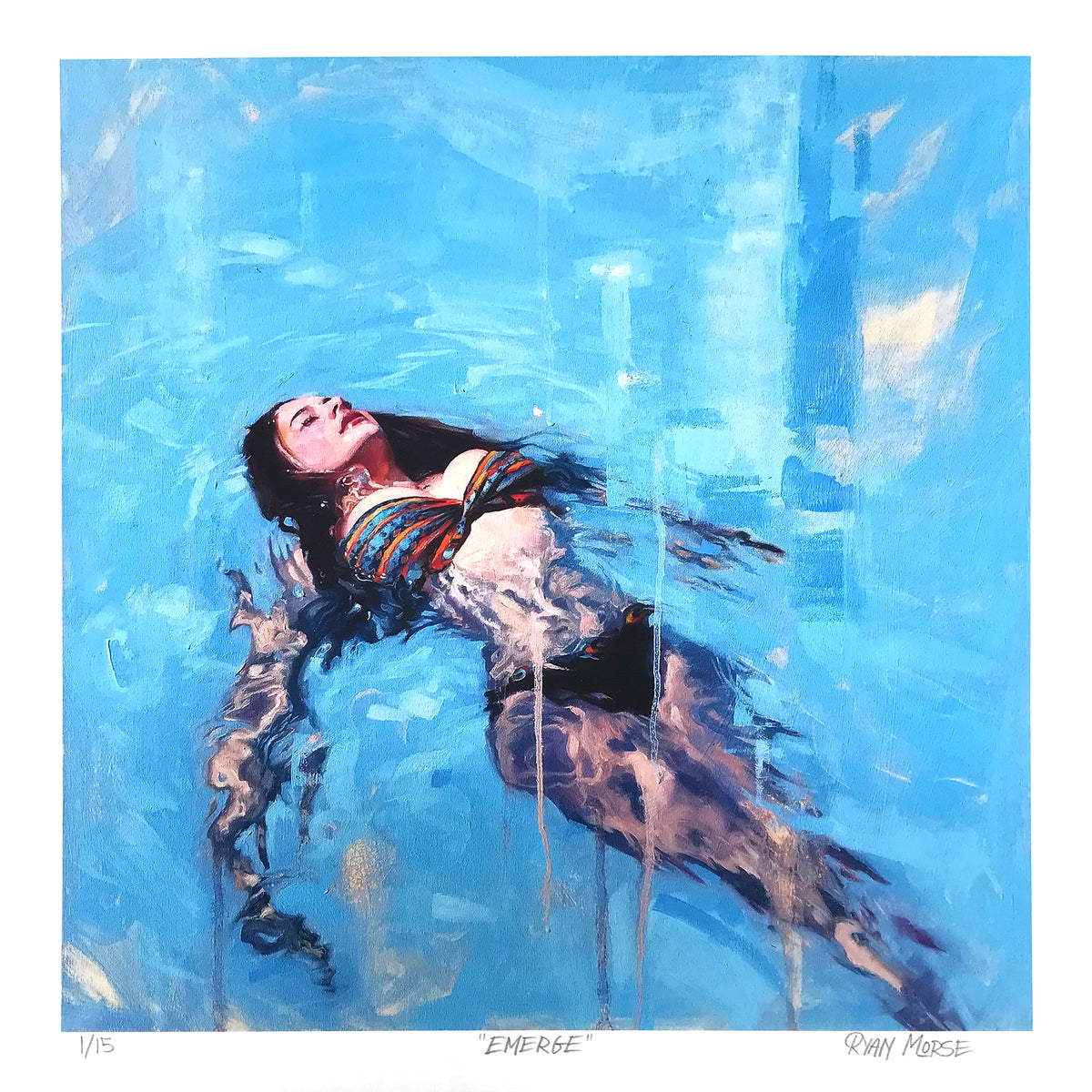 Ryan Morse &quot;Emerge&quot; - Archival Print, Limited Edition of 15 - 17 x 17&quot;