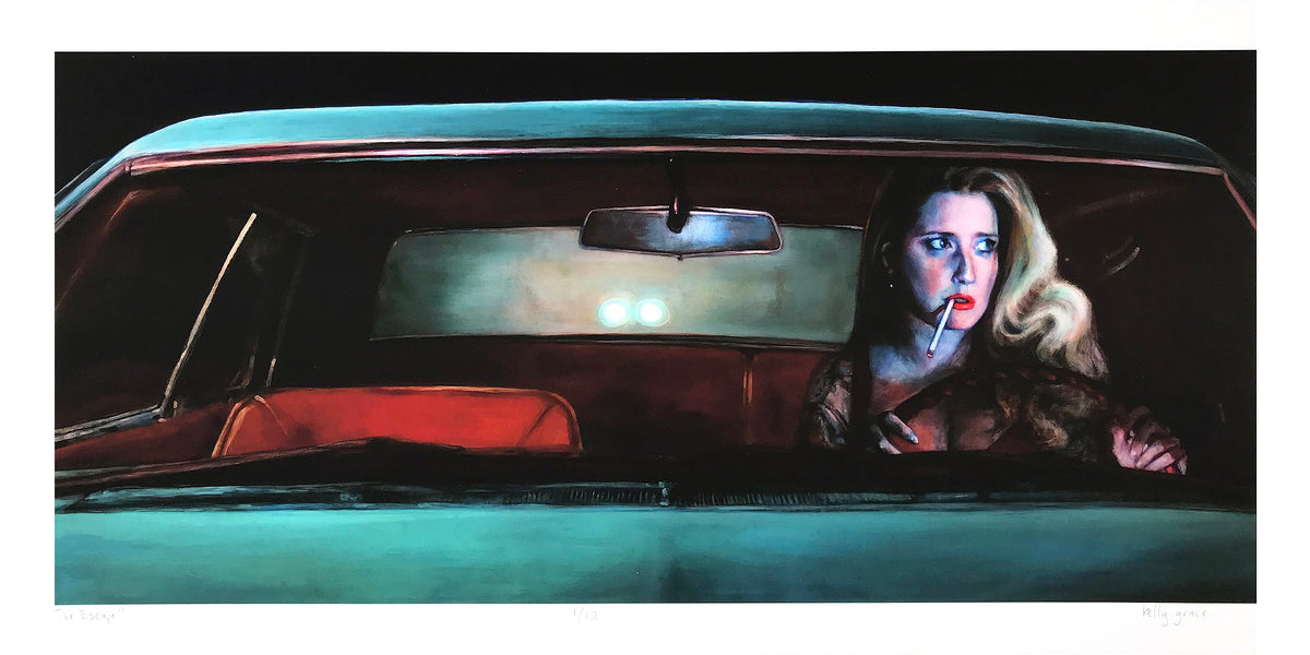Kelly Grace &quot;The Escape&quot; - Archival Print, Limited Edition of 12 - 12 x 24&quot;