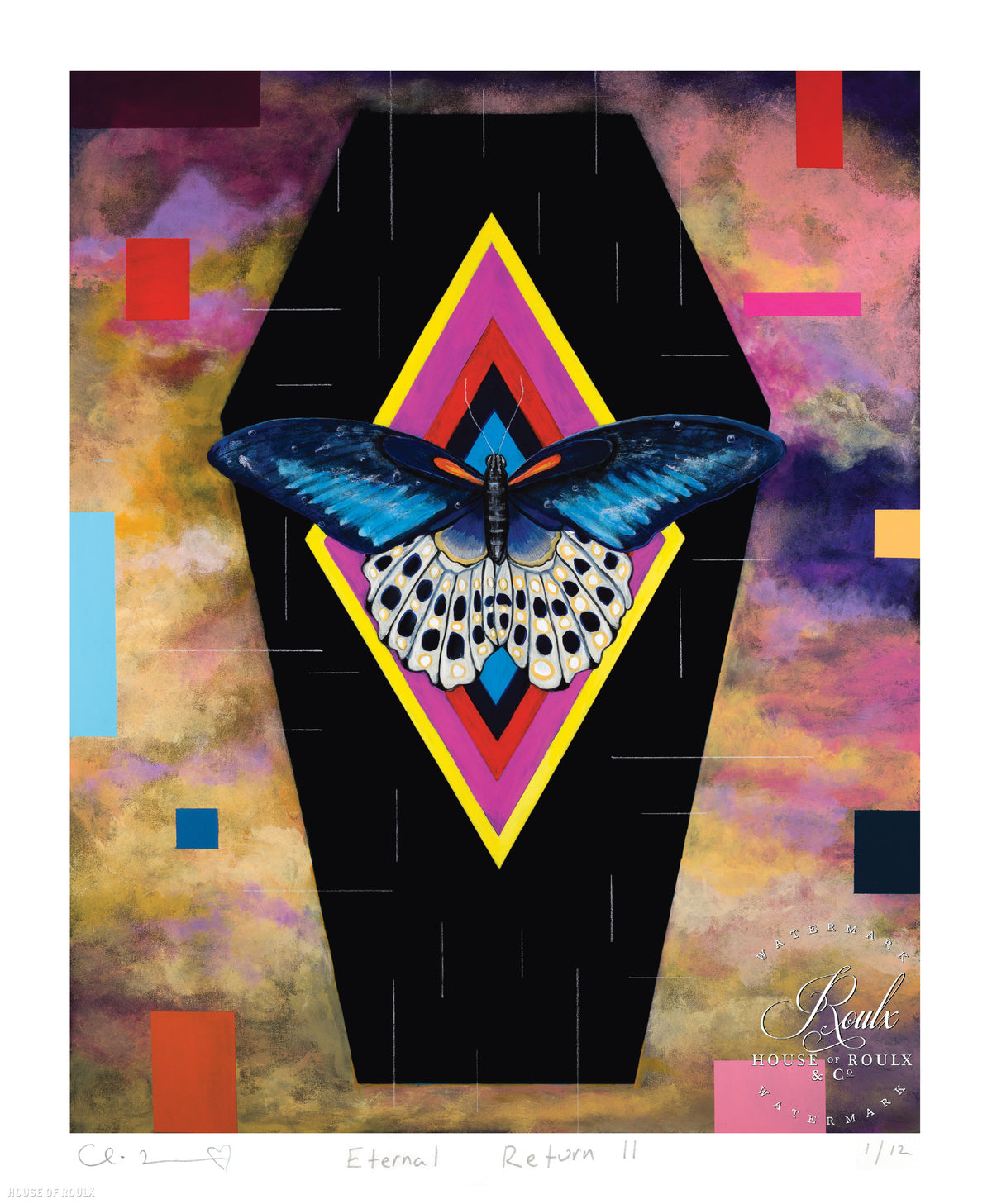 Colin Frangicetto &quot;Eternal Return II&quot; - Limited Edition, Archival Print - 14 x 17&quot;