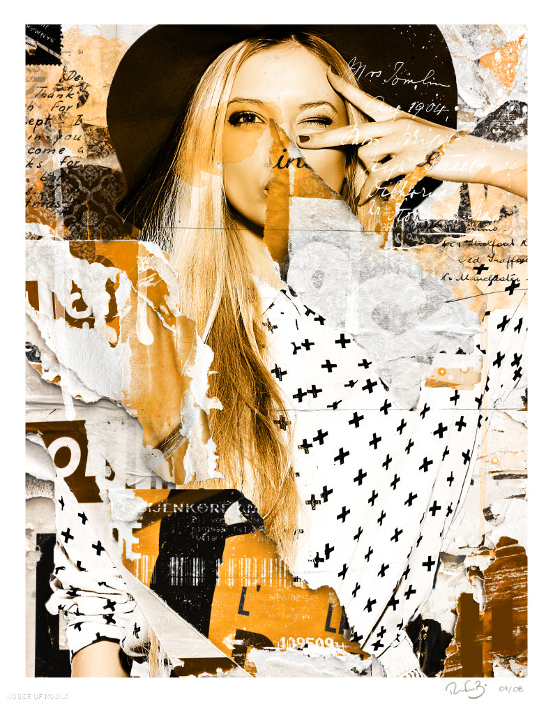 Rafael Bergamini &quot;Evil is my Friend&quot; - Limited Edition, Archival Print - 11 x 14&quot;