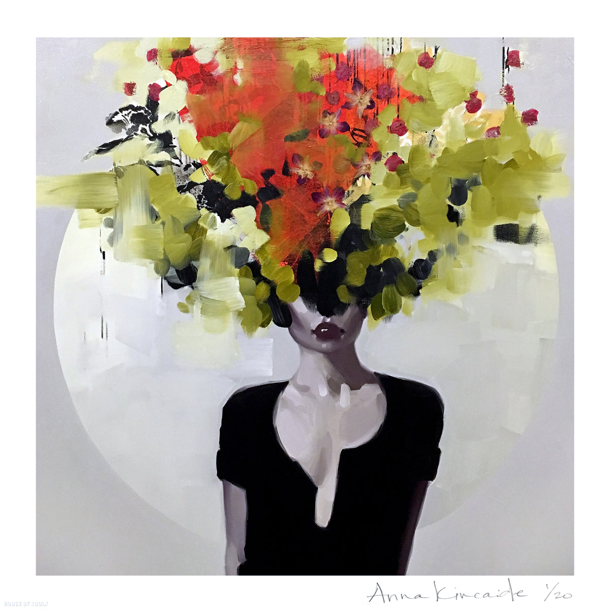 Anna Kincaide &quot;How Can I Explain Myself?&quot; - Limited Edition, Archival Print - 24 x 24&quot;