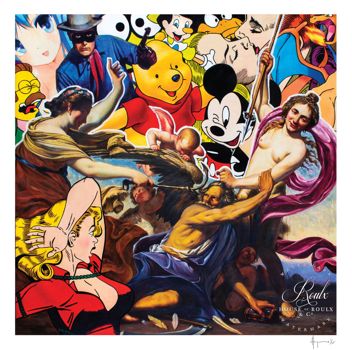Hagan Brothers &quot;Death of Father Time&quot; - Limited Edition, Archival Print