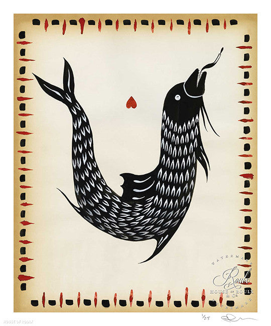 Rich Cali &quot;Fish 1&quot; - Limited Edition, Archival Print