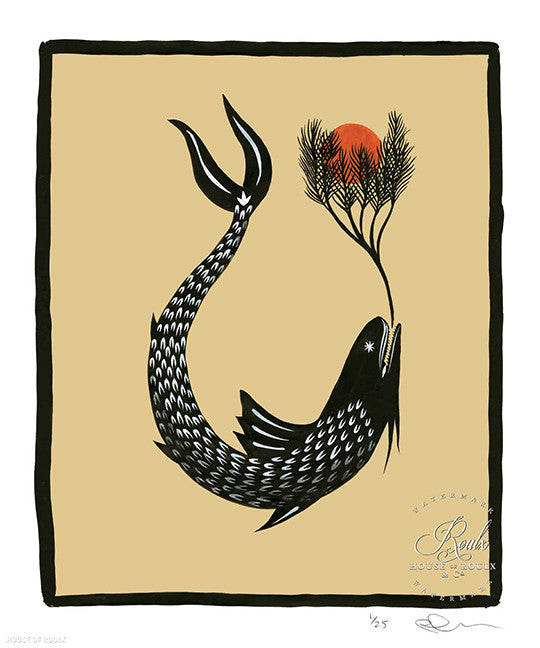 Rich Cali &quot;Fish 2&quot; - Limited Edition, Archival Print
